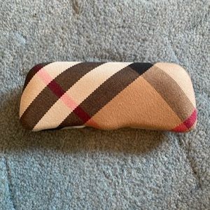 Burberry glasses case